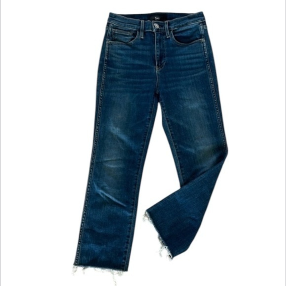3X1 made here jeans straight crop size 26